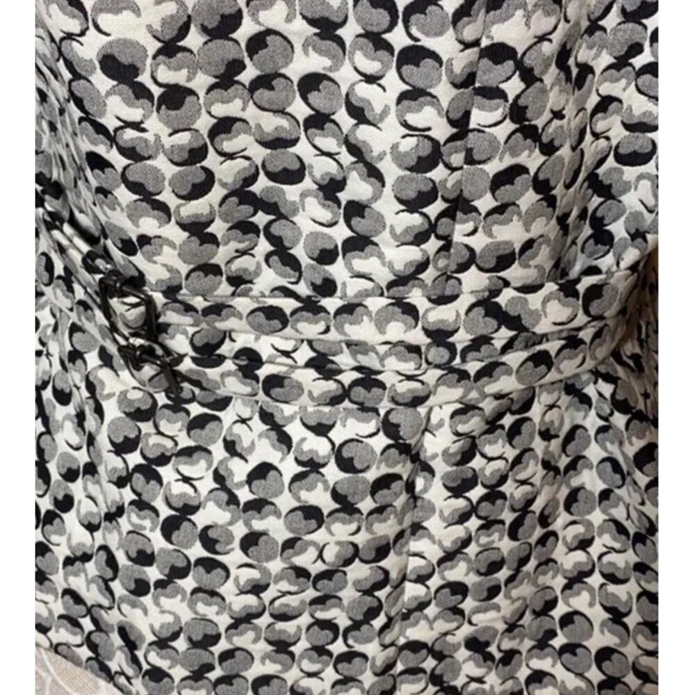 Akris Punto Textured Blazer Womens 6 Black & White Jacket Work Business, Cropped - Picture 12 of 12